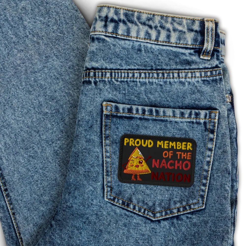 Nacho Nation Embroidered Patch product image (3)