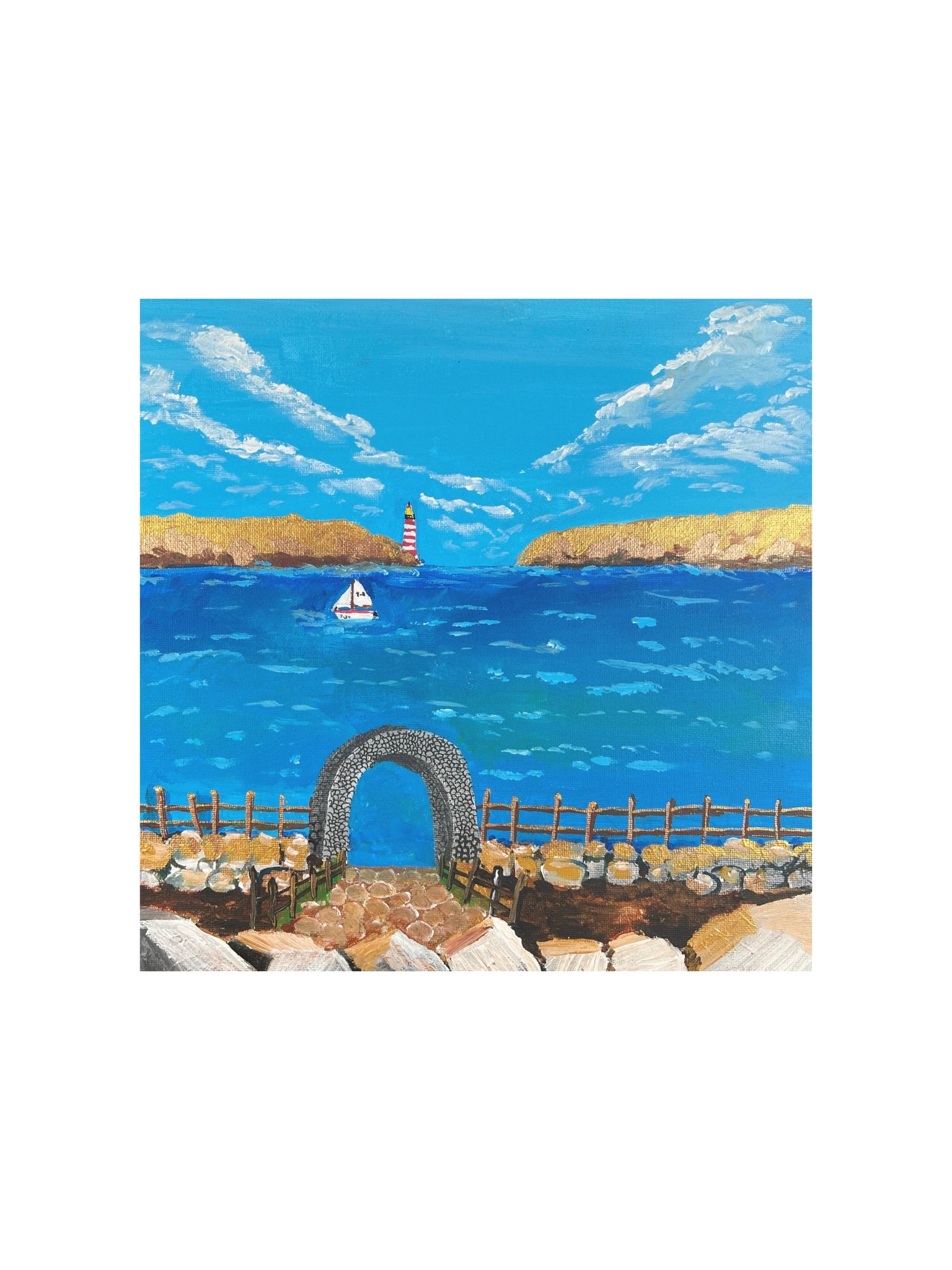Beyond the Stone Arch — Art Print product image (5)