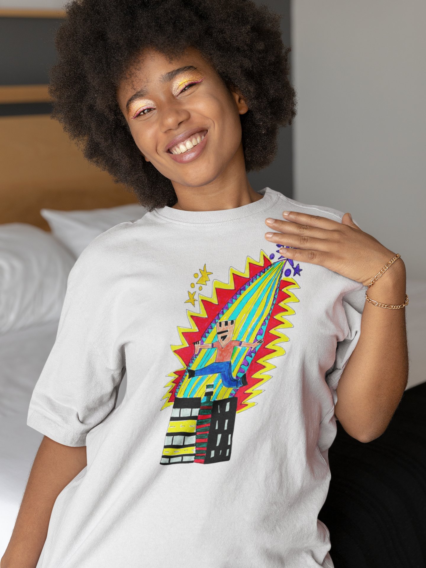 Abstract Leap of Faith Unisex T-Shirt product image (4)