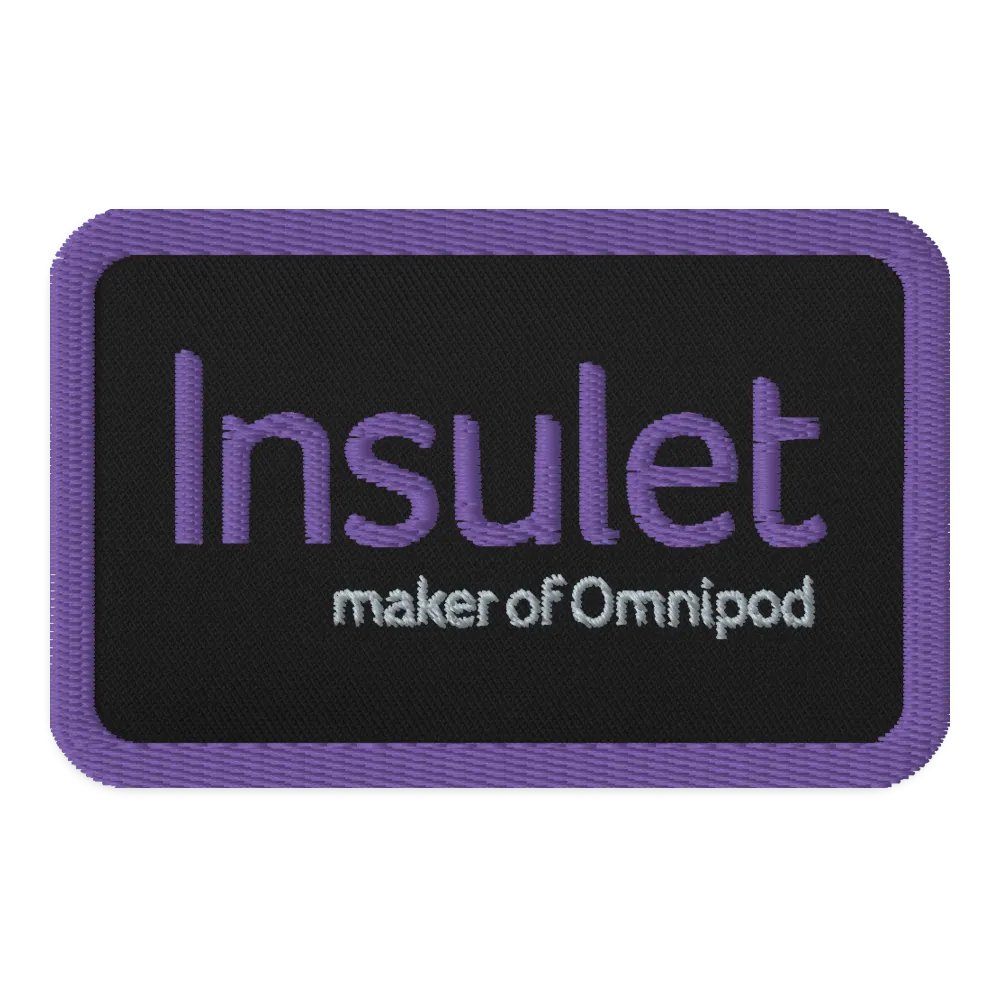 Insulet Embroidered Patch product image (1)