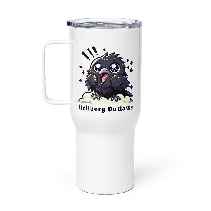 Travel Mug mit Henkel - Rabe product image (1)