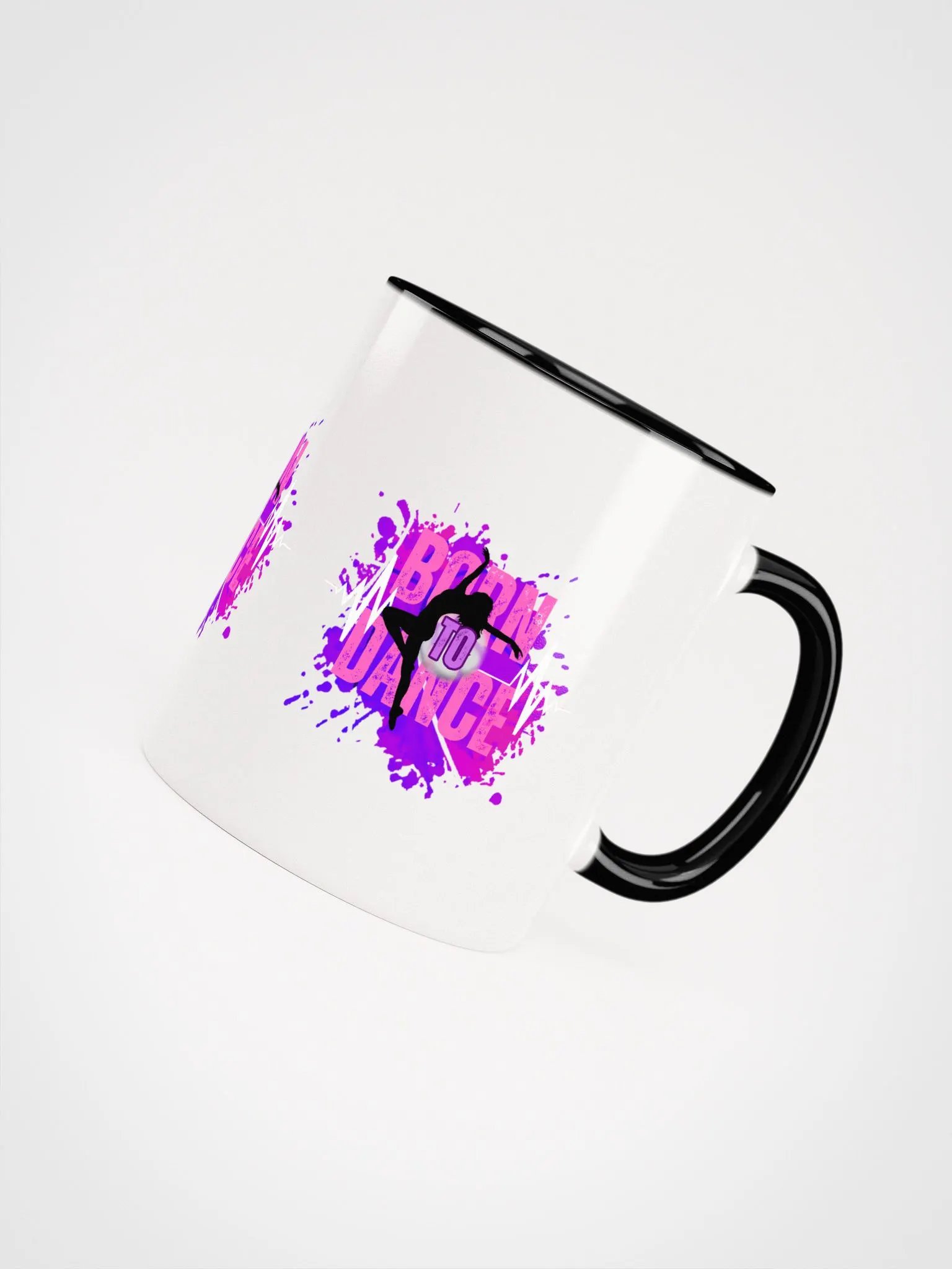 Energetic Born to Dance Her Silhouette Vibes Mug product image (43)