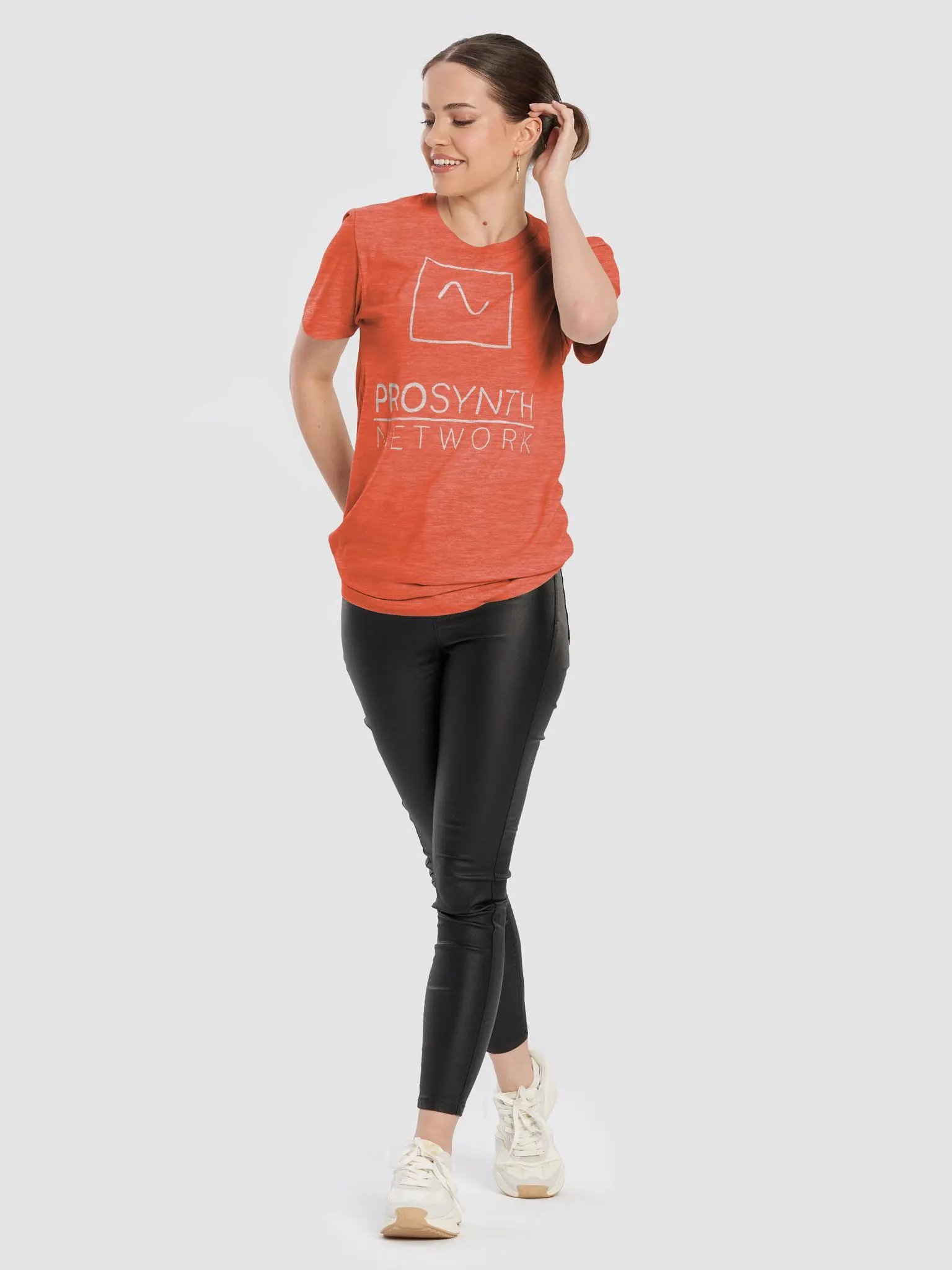 Pro Synth Network Basic Tee - Vertical Logo product image (10)