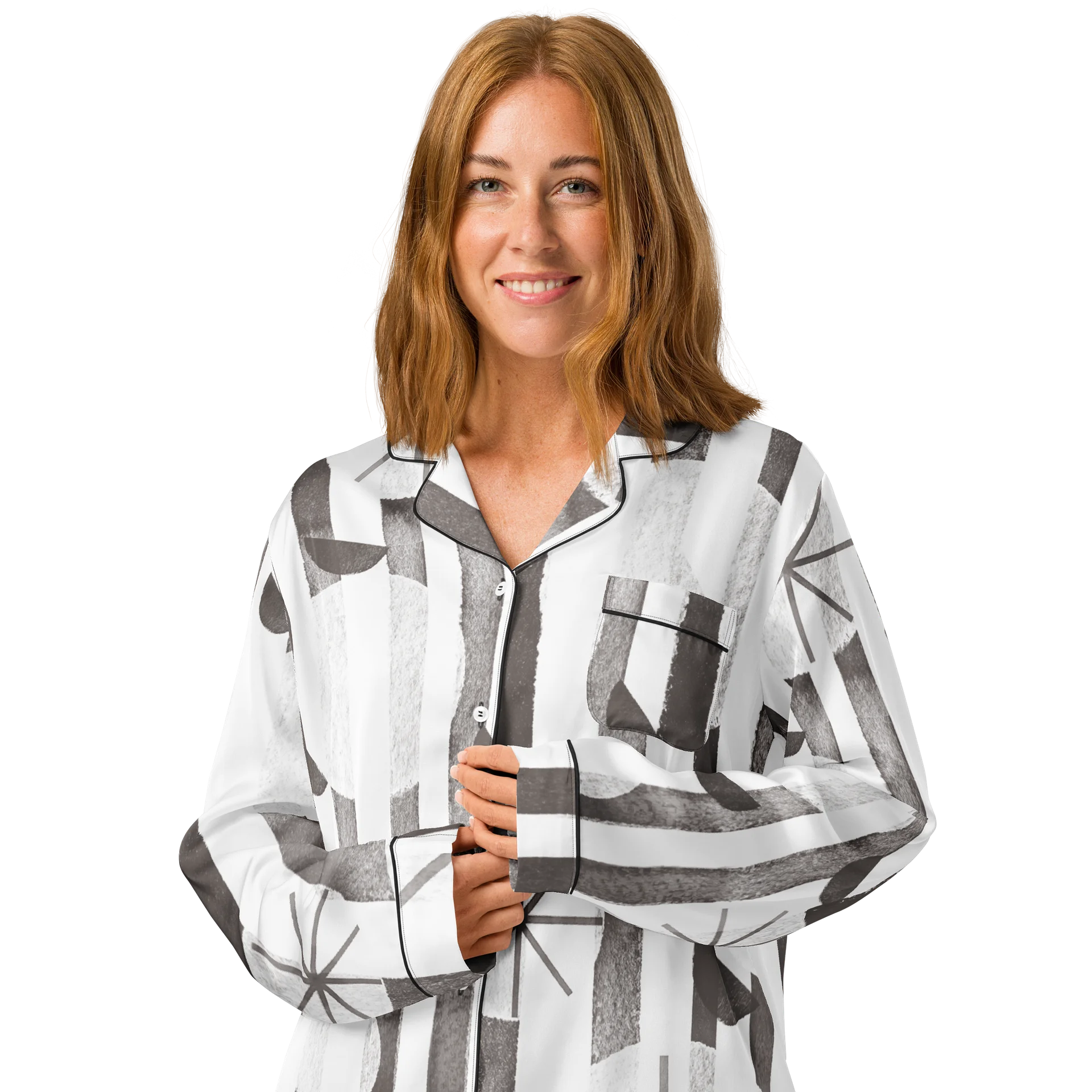 Abstract Moonburst Pajama Top product image (4)