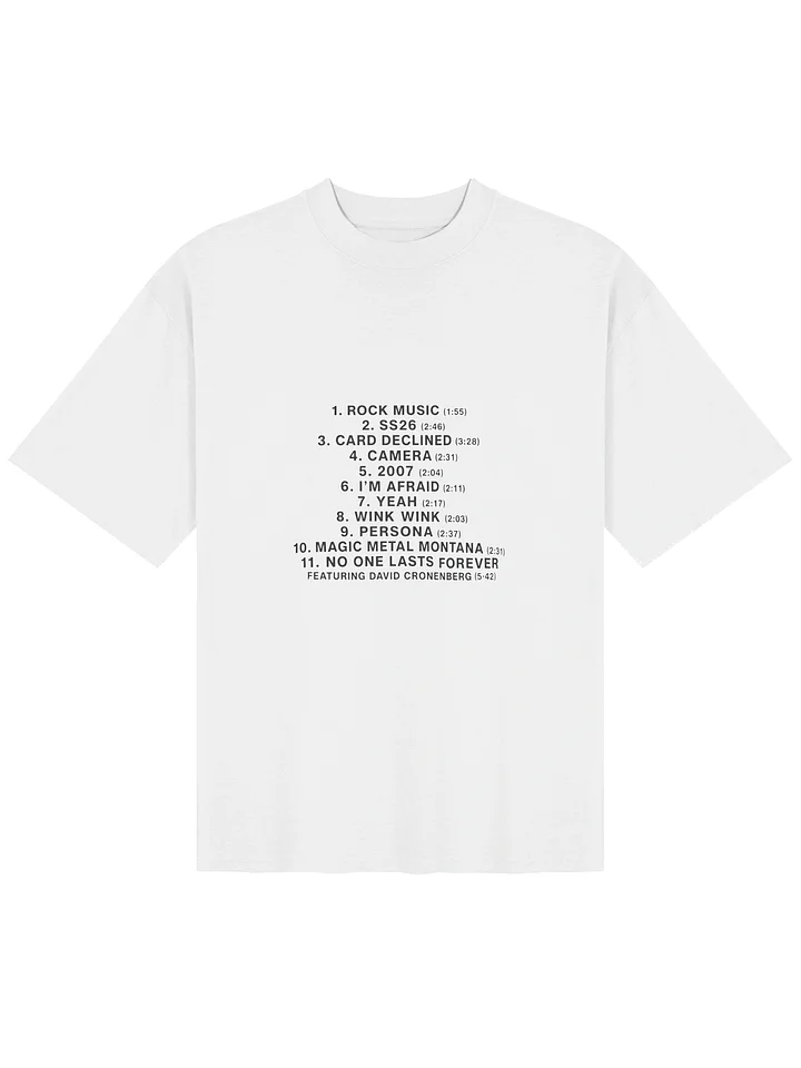Charli XCX Rock Music Album Tracklist Shirt product image (112)