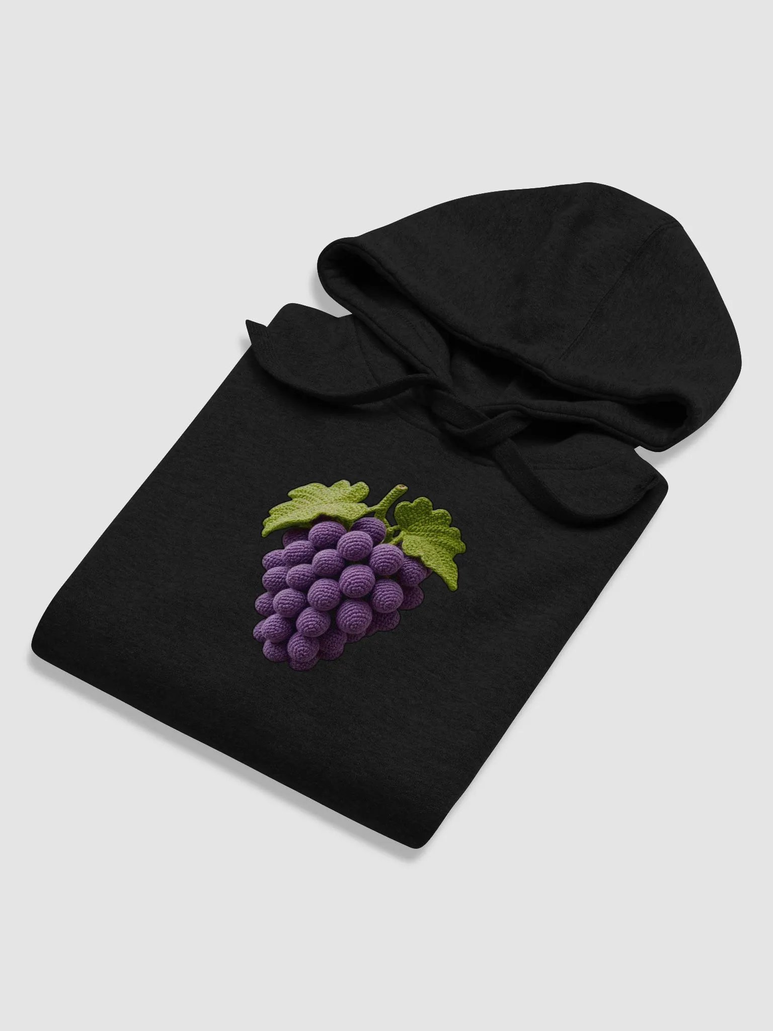 CozyAvocado Cotton Heritage Unisex Premium Hoodie Grape Slice #3 product image (6)