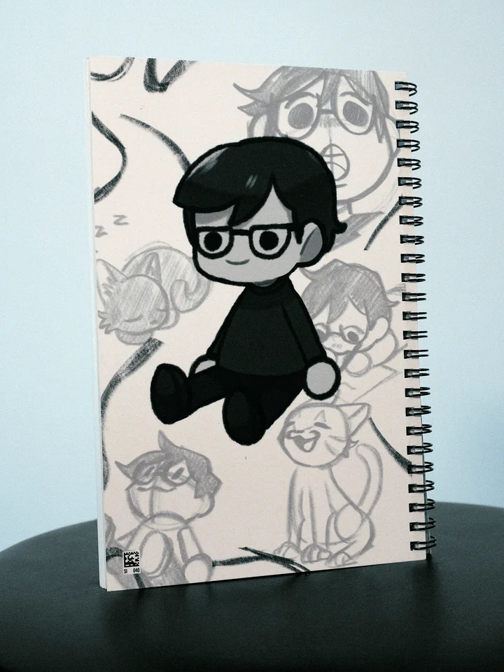 Sketchy Dotted Notebook product image (2)