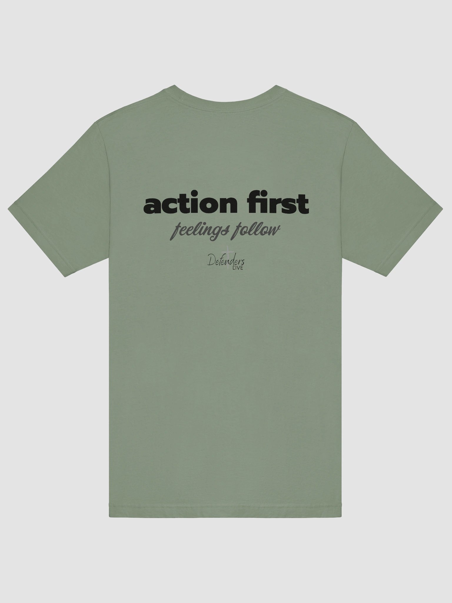 Shield Action First Feather Quill T-Shirt product image (6)
