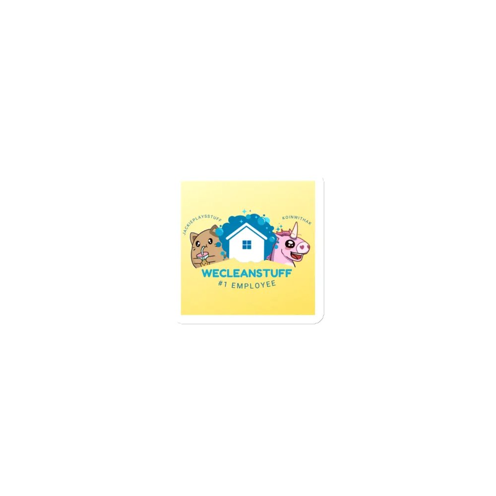 We Clean Stuff Magnet product image (1)