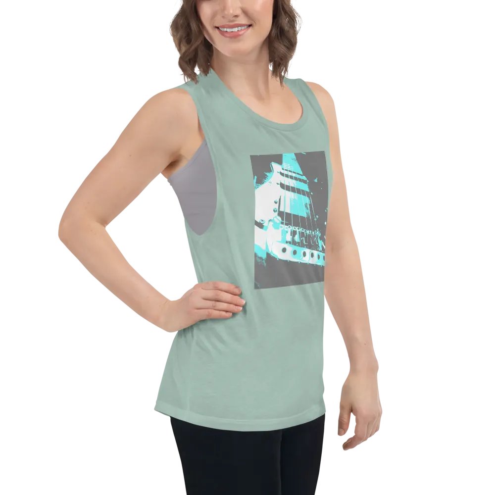 Blue Guitar Melody Muscle Tank product image (9)