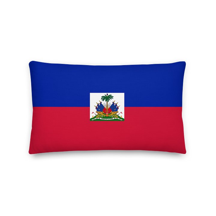 Haitian Flag All-Over Print Pillow product image (2)