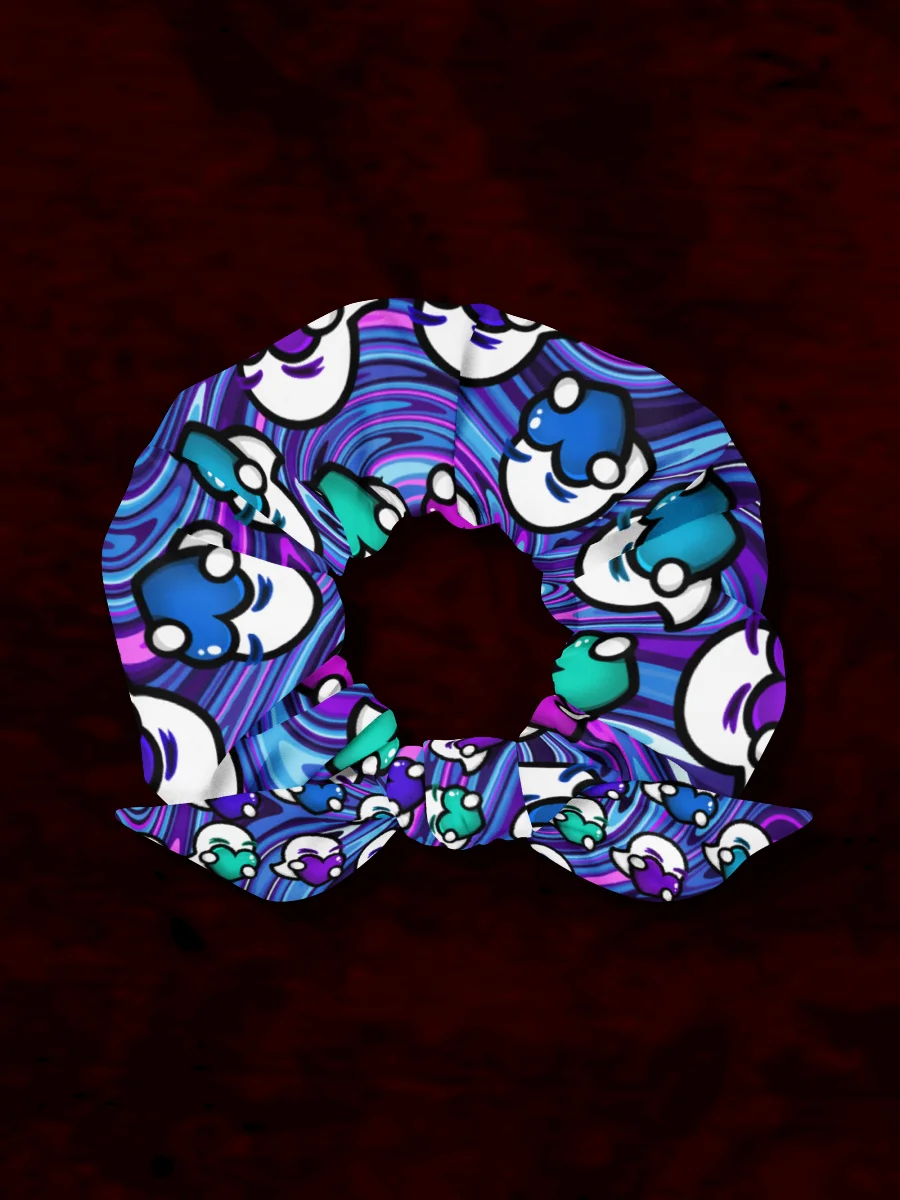 Vaporwave Heartspam Scrunchie product image (1)