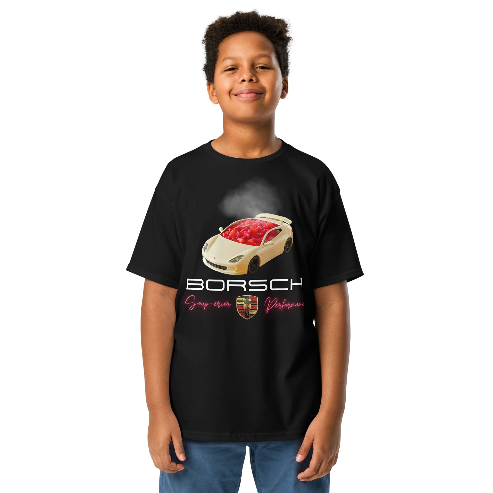 Borsch - Soup-erior Performance Funny Sports Car Shirt product image (1)