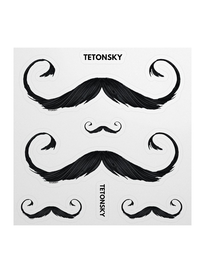Mustache Stickers product image (1)