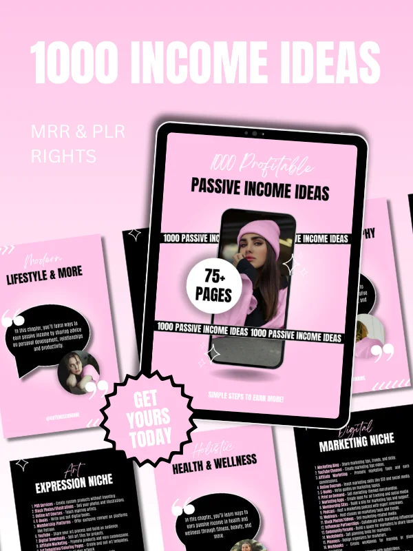 MRR/PLR Financial eBook Templates product image (1)