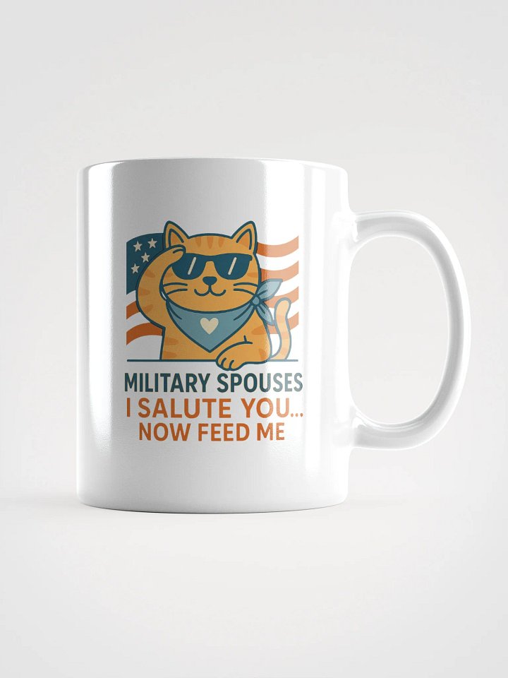 Operation: Sip & Salute – Cat Command Mug product image (1)