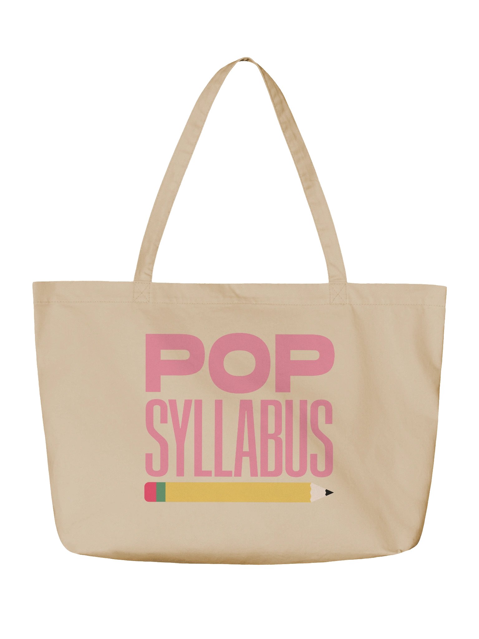 Pop Syllabus Logo Tote Bag (Big) product image (2)