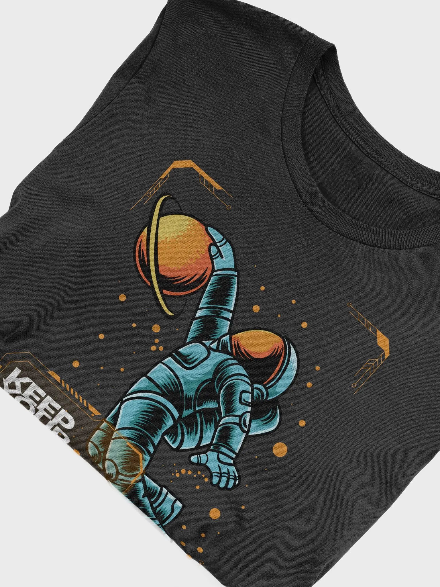 Galactic Serenity Astronaut T-Shirt product image (5)