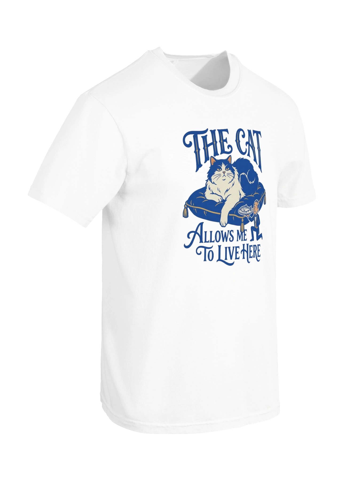 "The Cat Allows Me to Live Here" Heavyweight T-Shirt product image (10)