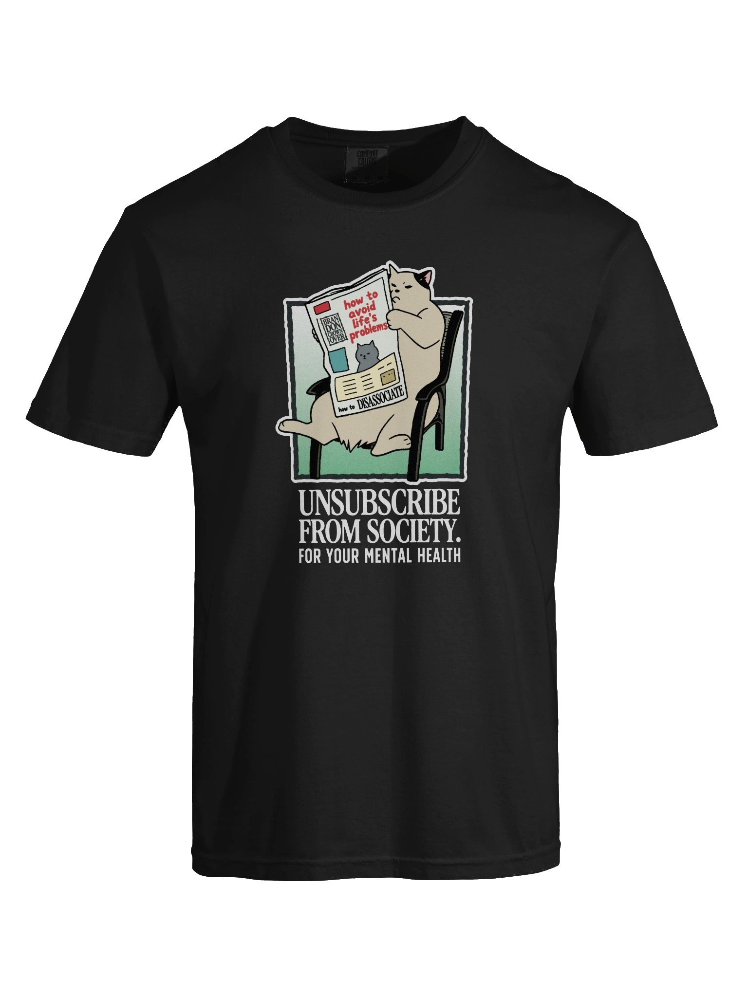 Unsubscribe Tee - DARK product image (15)