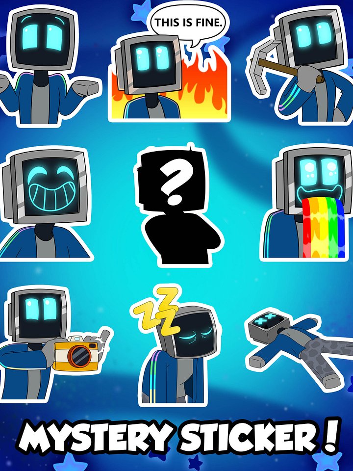 TeeVee Stickers! product image (1)