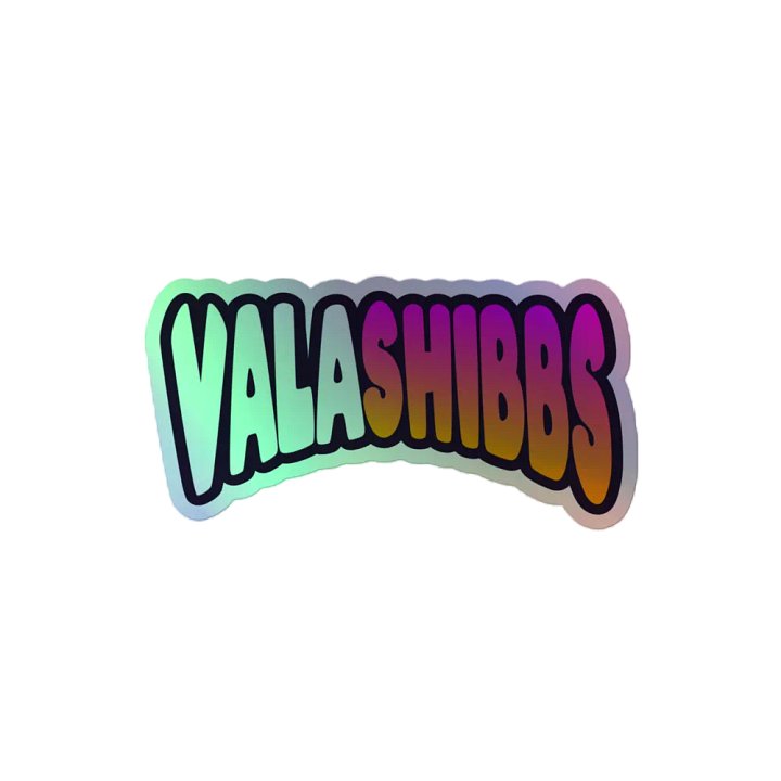 Holographic Classic ValaShibbs Sticker product image (2)