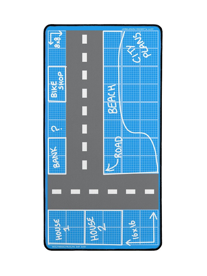 City Planner Desk Mat product image (2)