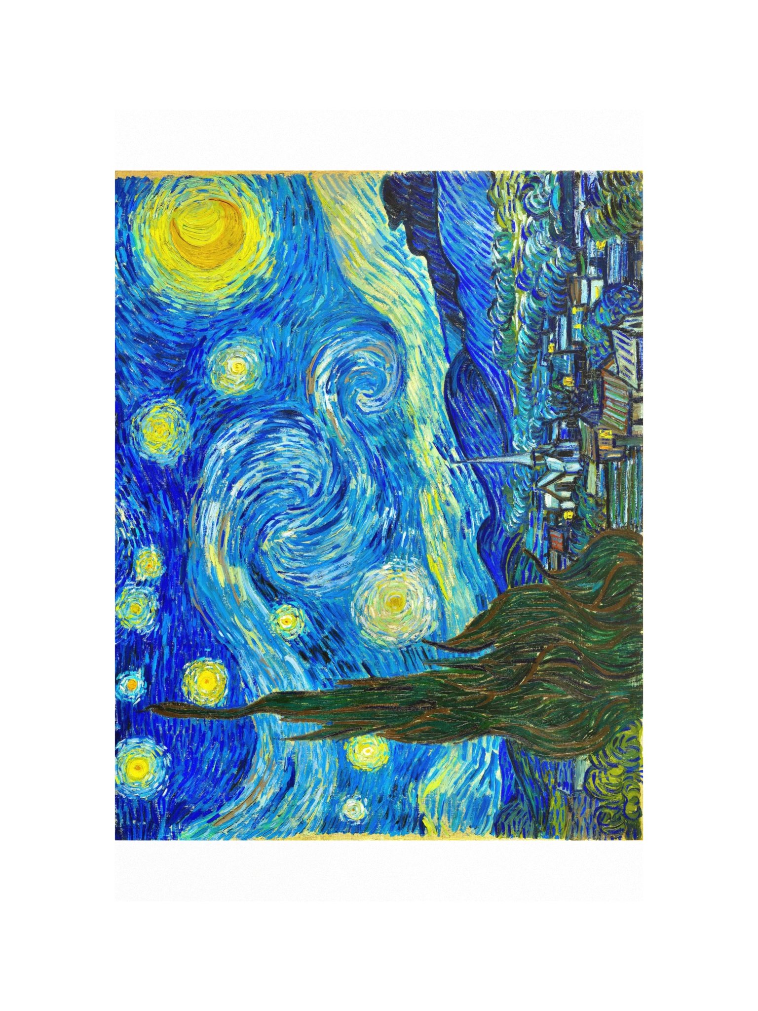 The Starry Night — Large Poster product image (1)