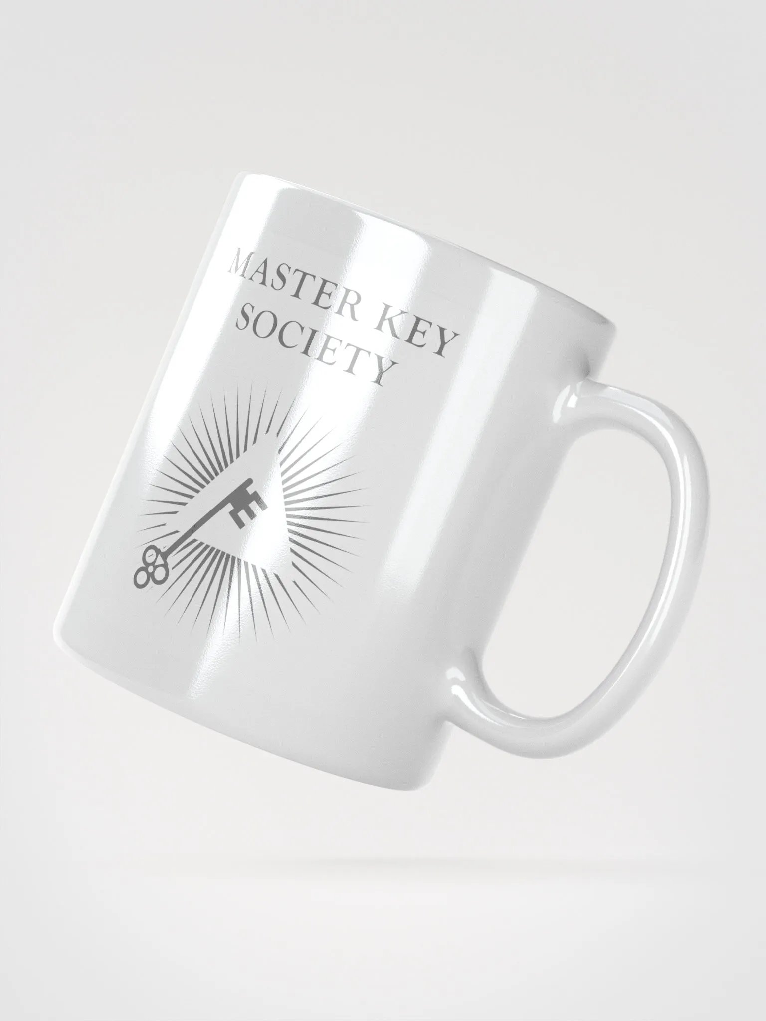 Master Key Mug in White product image (2)