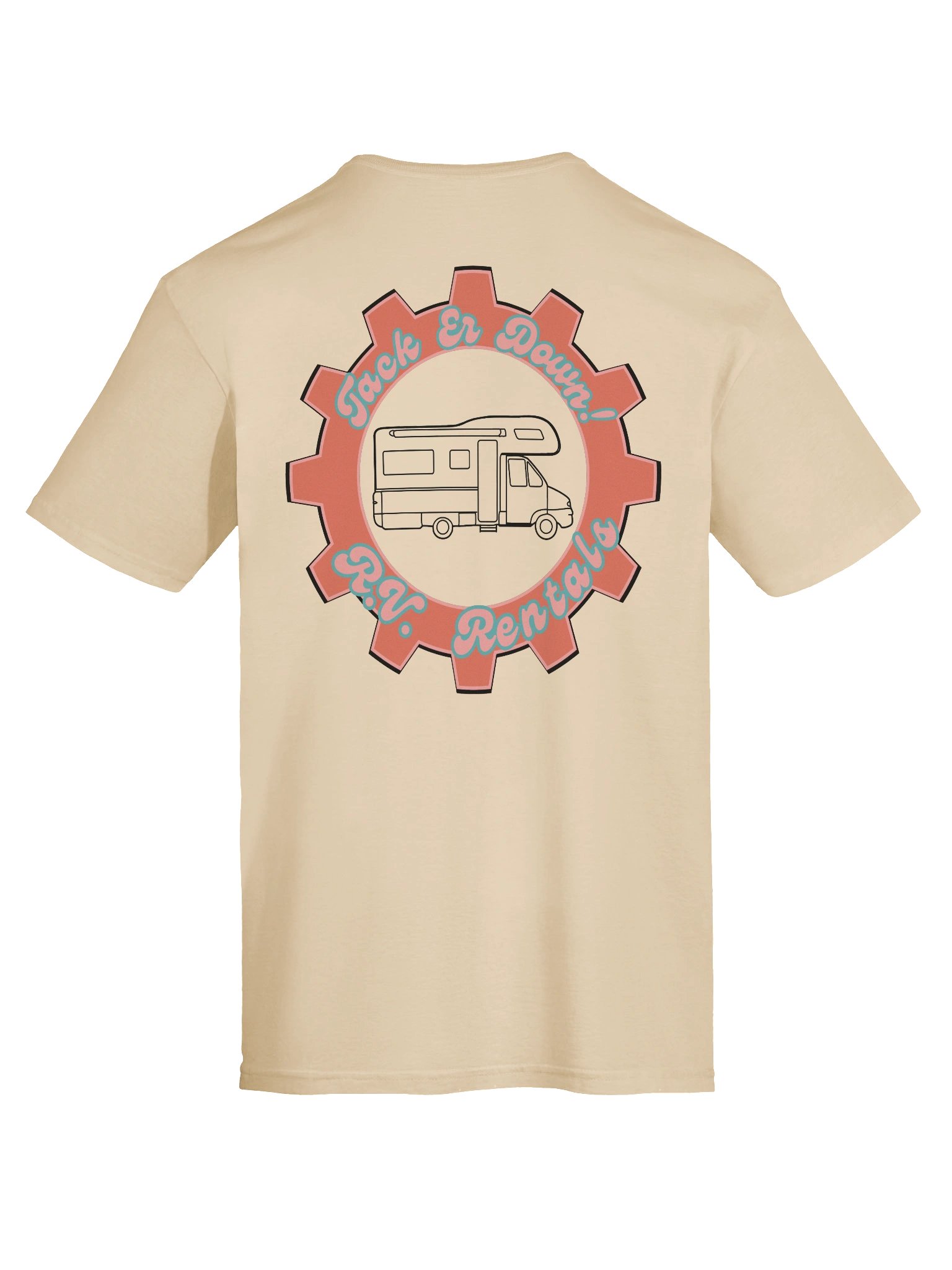 TACK ER DOWN! R.V. RENTALS T-Shirt product image (11)