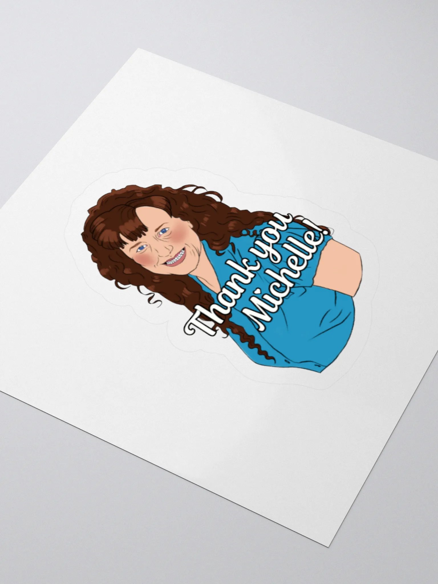 Thank U Michelle sticker product image (8)