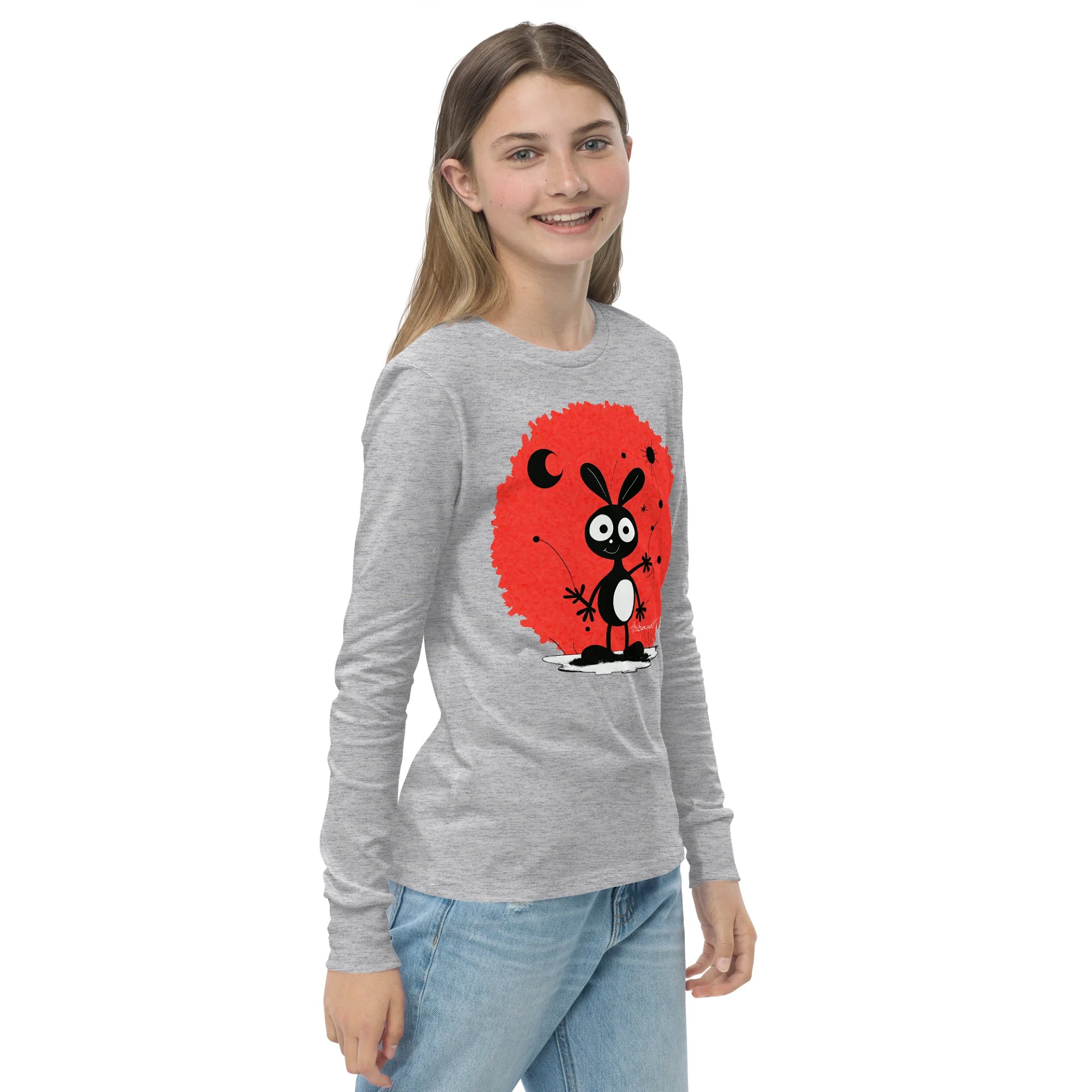 Bella+Canvas Youth Long Sleeve T-Shirt product image (4)