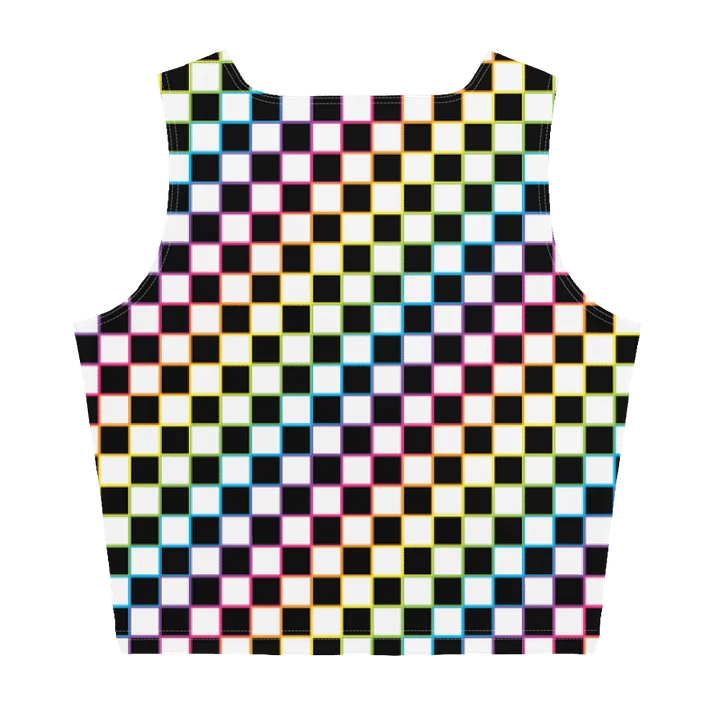 Rainbow Checkered Tank Top product image (2)