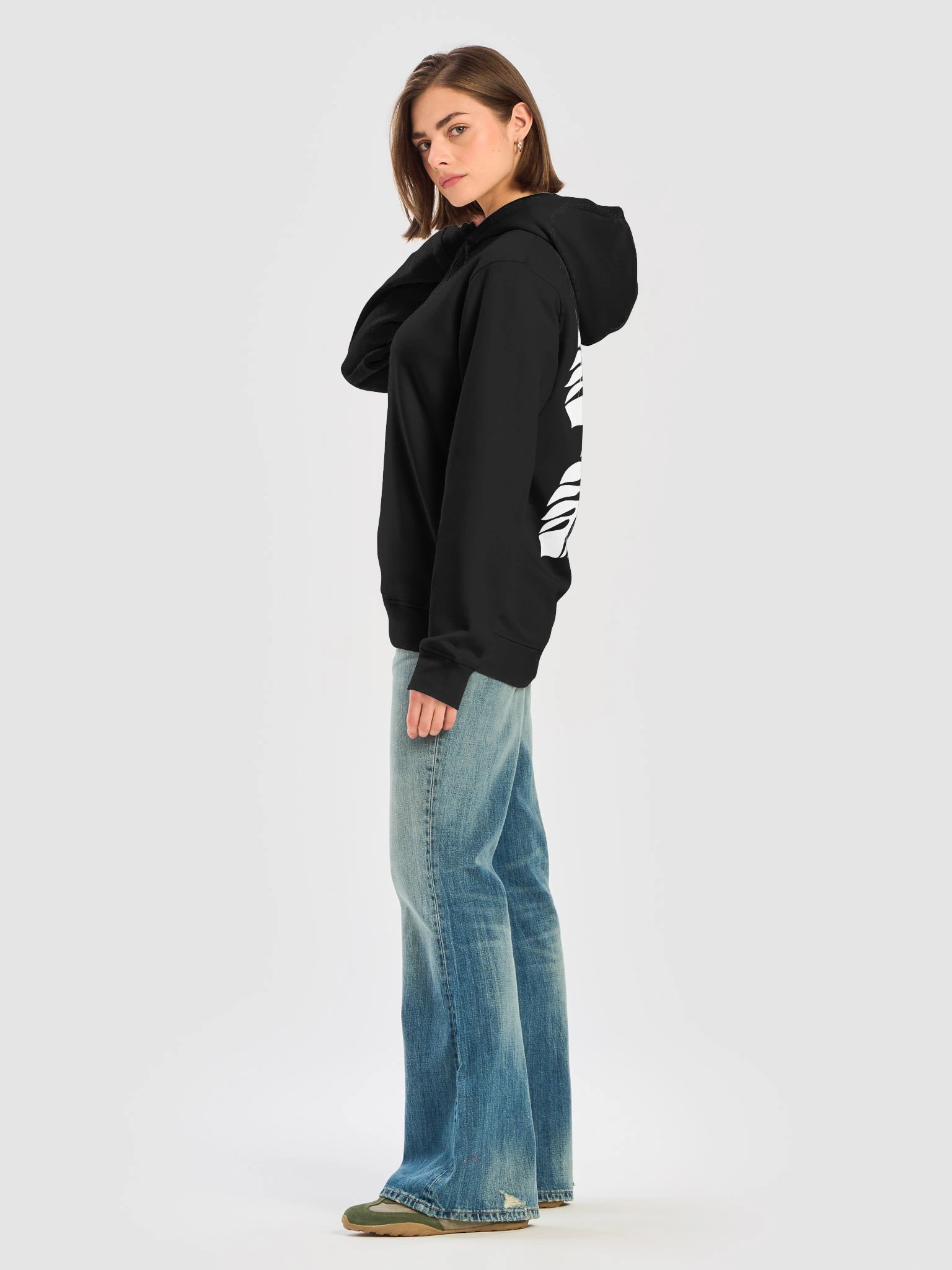 Monstera Leaf Graphic Hoodie product image (3)