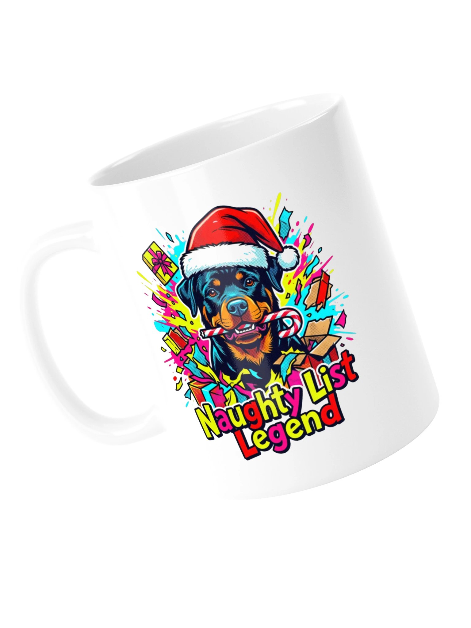 Naughty List Rottweiler Mug product image (5)