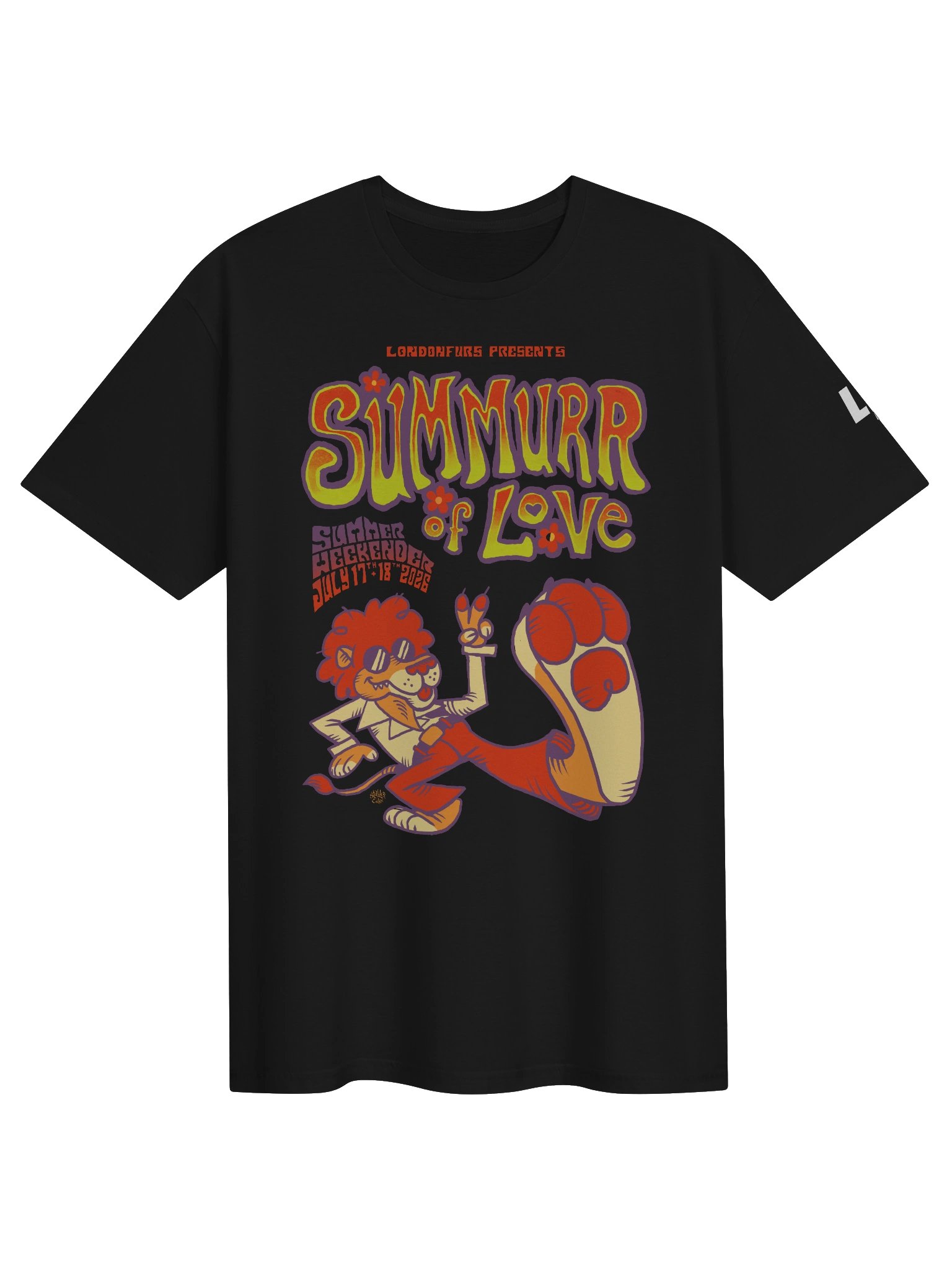 LondonFurs Summer Weekender '26 - Summurr of Love! - T-shirt product image (1)