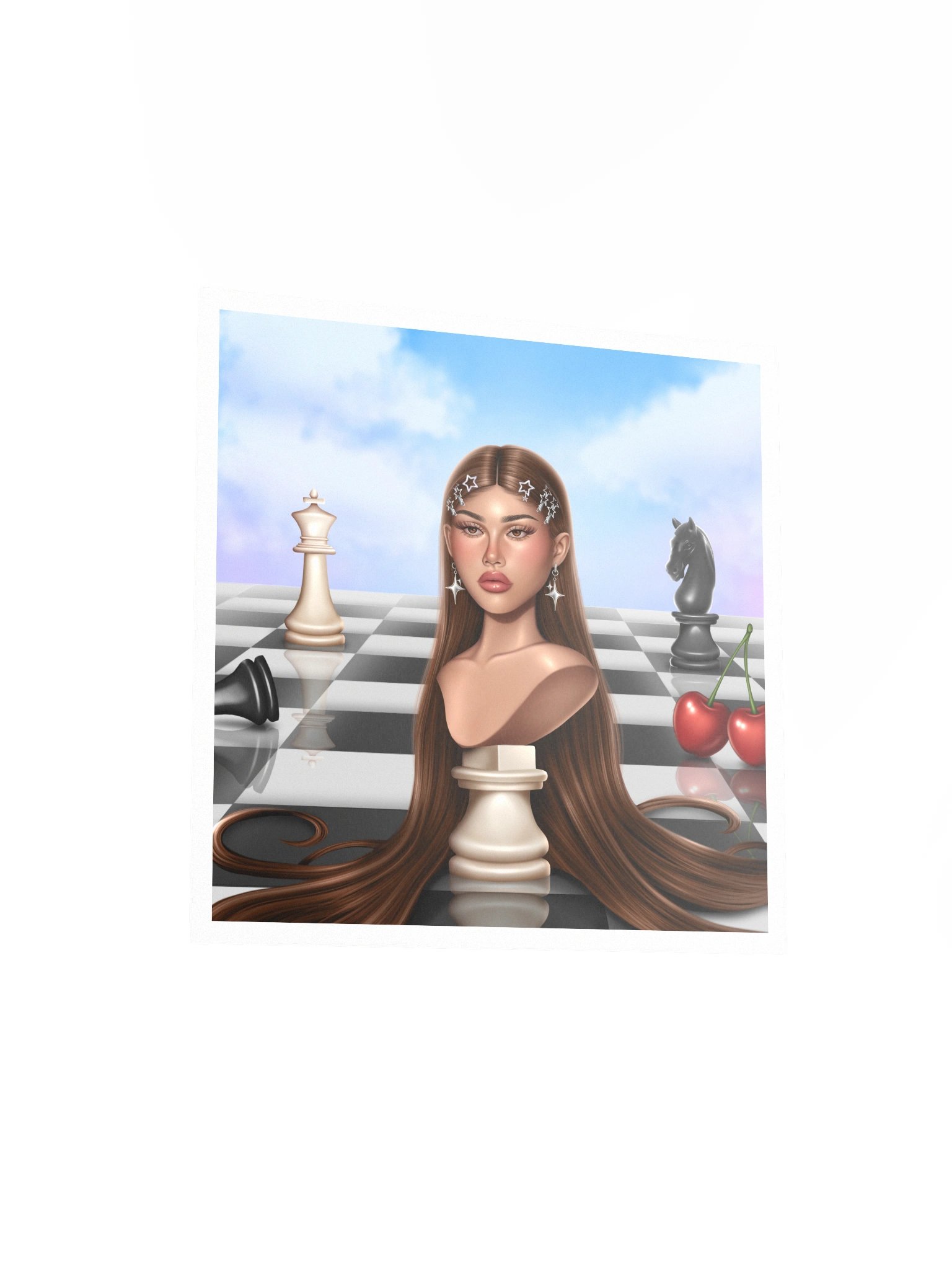 Checkmate Queen Print — Border product image (3)