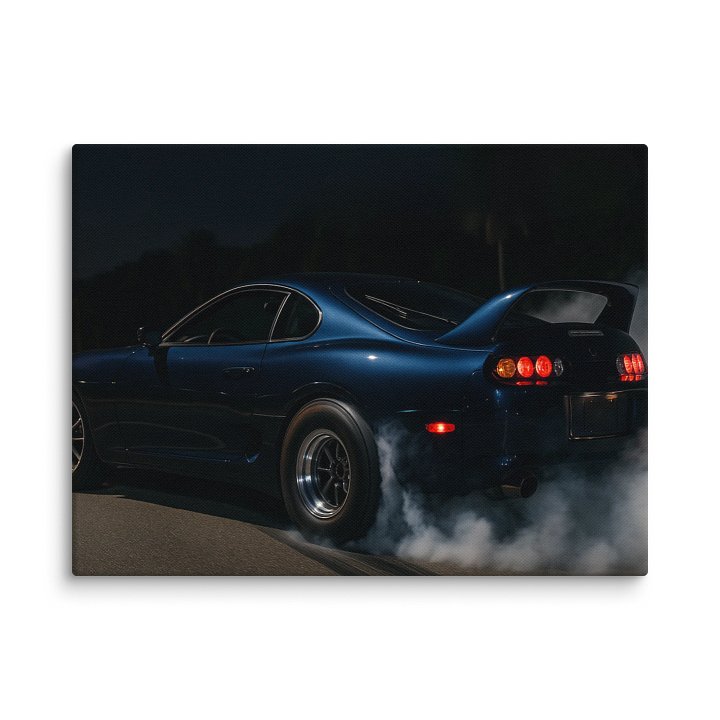 Toyota Supra Burnout Canvas Art product image (8)