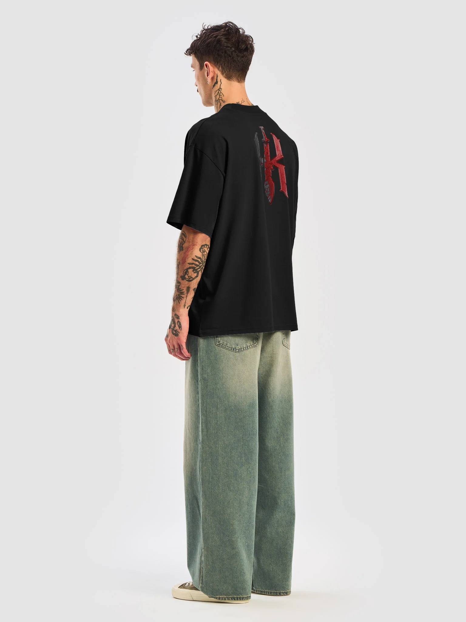 Mirror K-Blade Logo (R) Oversized Tee product image (4)
