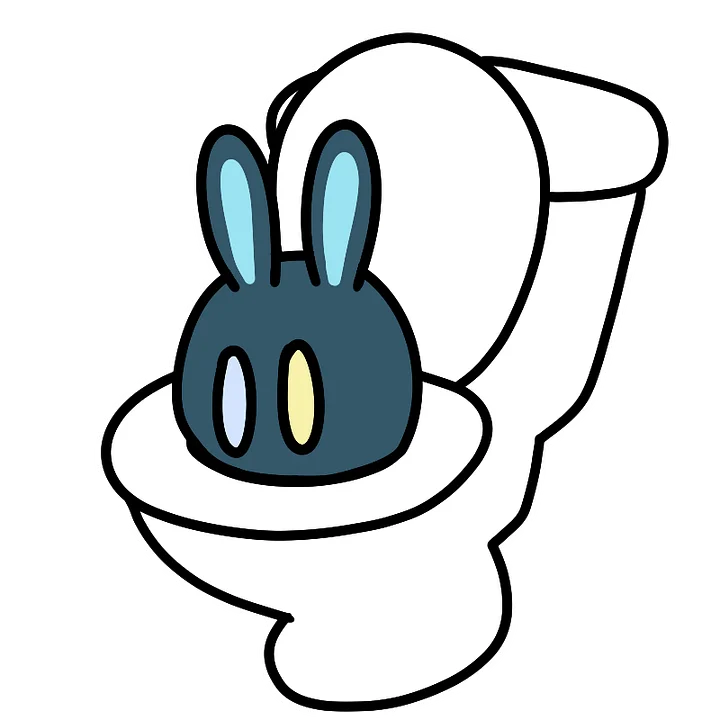 Glow-In-The-Dark Skibidi Sticker product image (1)