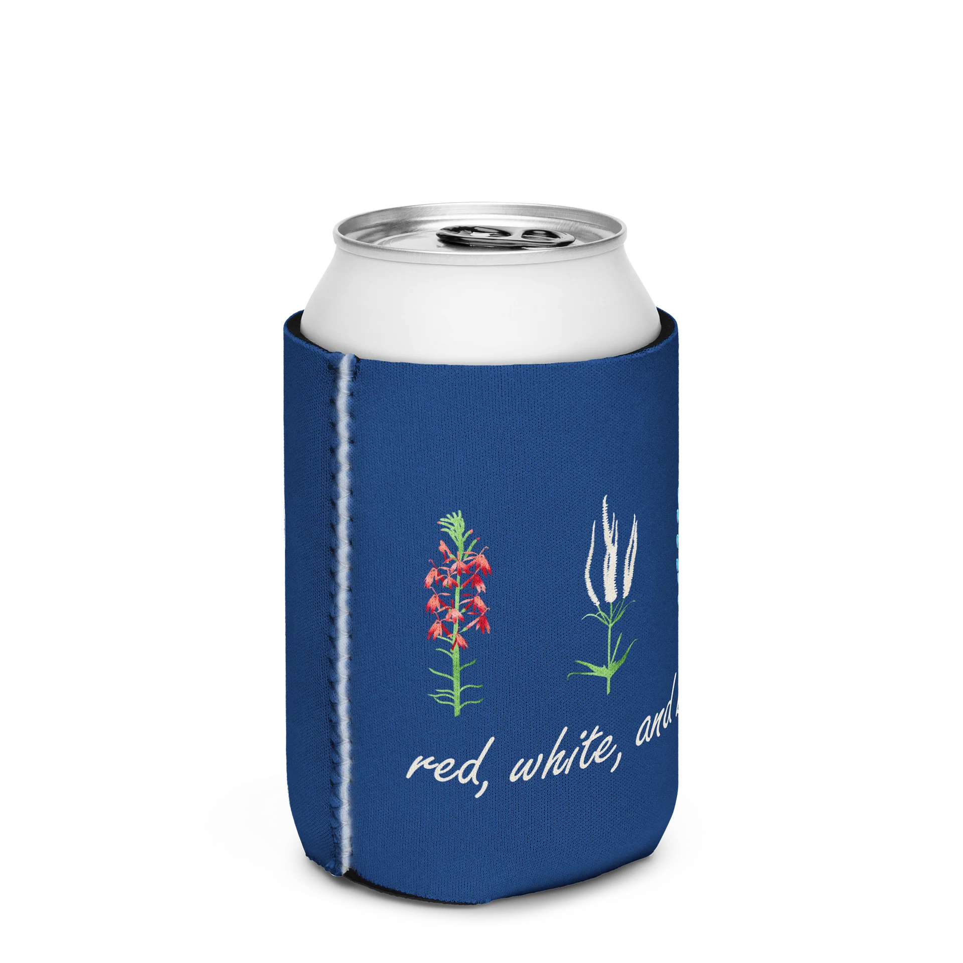 Red, White, and Bloom (Can Coozie) product image (2)