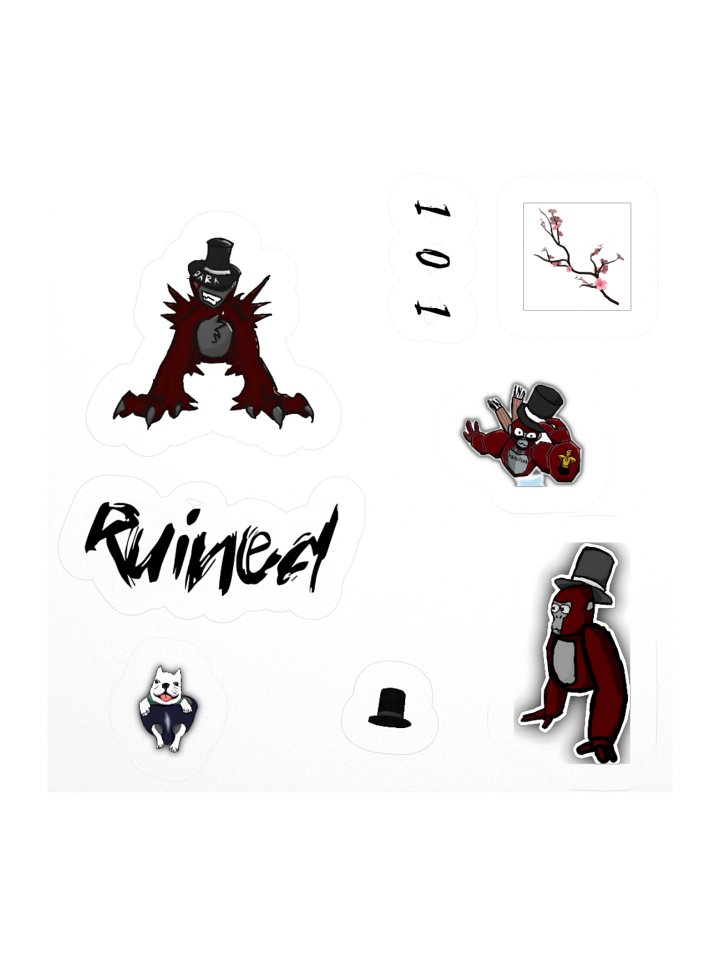 Ruined Sticker product image (1)