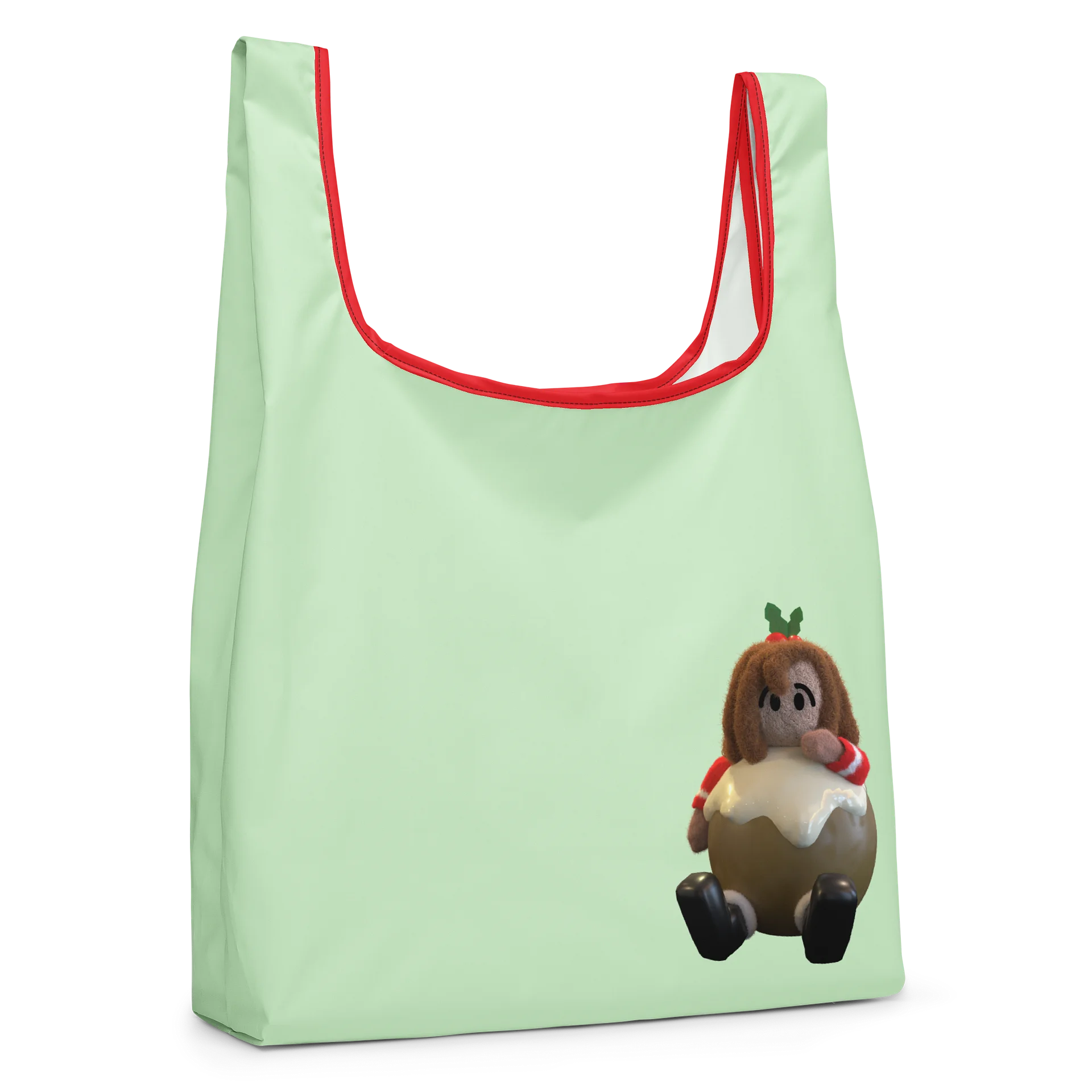 Christmas Pudding (Me!) Print Shopping Bag product image (4)