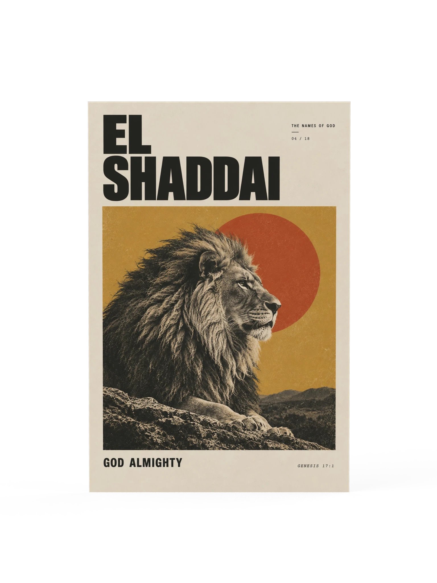 El Shaddai | Names of God Art Print product image (1)