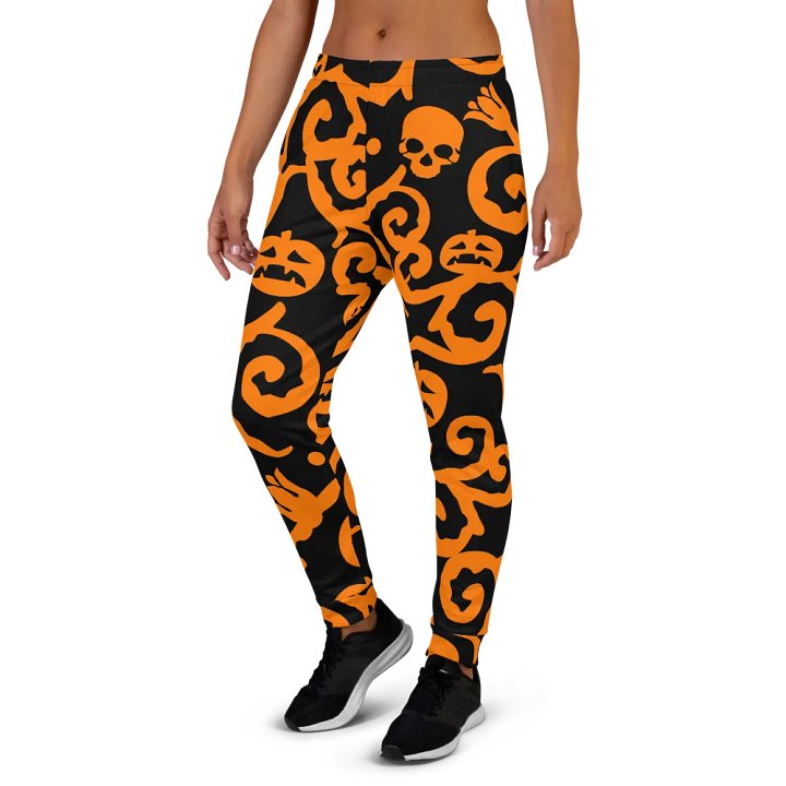 Scary Pumpkins Skull Women's Joggers product image (2)