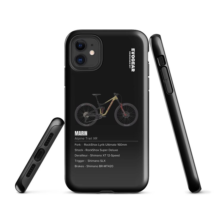 Black MARIN Alpine Trail XR iPhone Case product image (1)