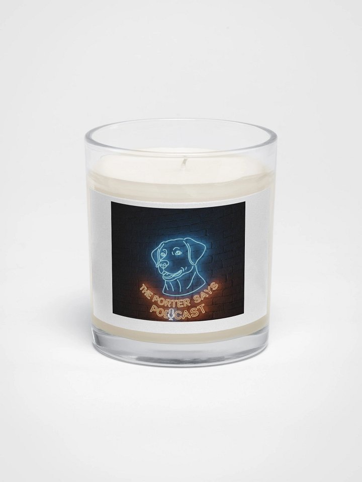 The Porter Says Podcast Candle product image (1)