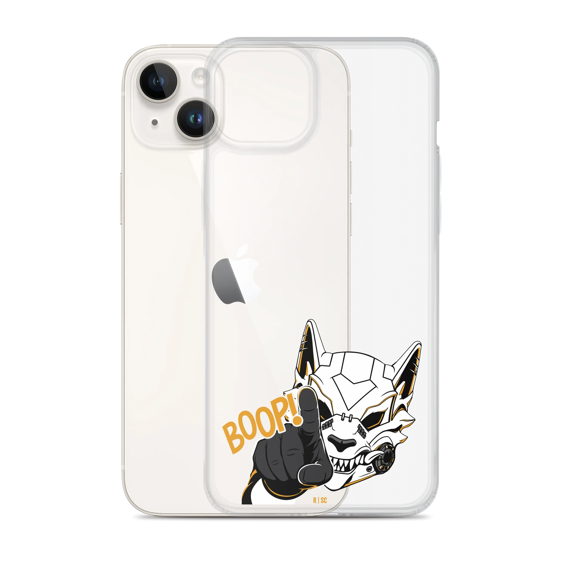 Wolf Mask Boop iPhone Case product image (2)