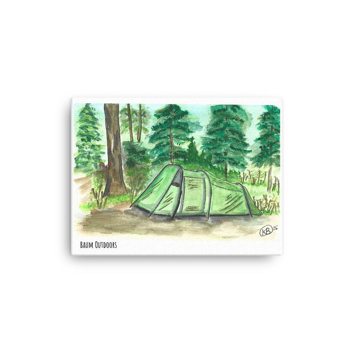 E-Bike Camping Painting product image (1)