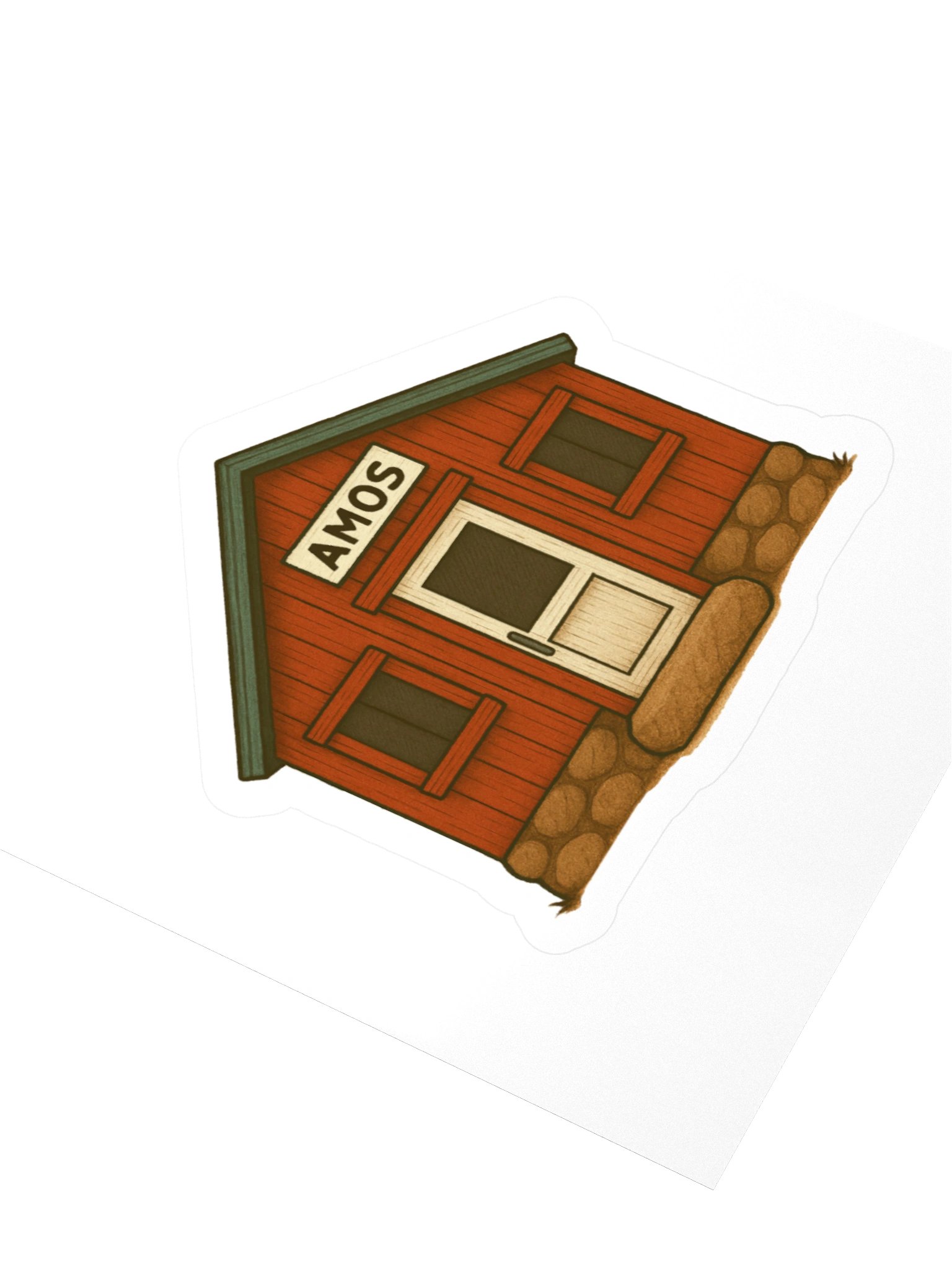 Cabin Amos Sticker product image (3)